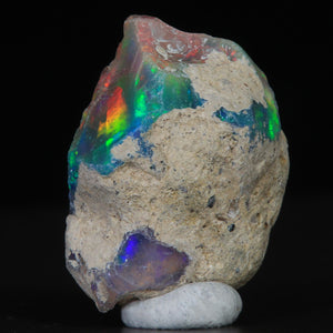 Dark Base Ethiopian Opal Rough