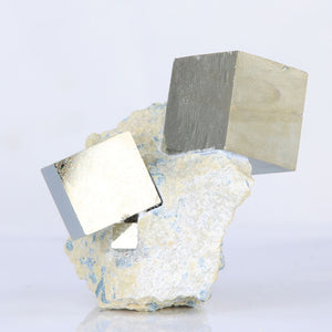 Spanish Pyrite Crystal Specimen