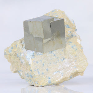 Host Rock Matrix Pyrite Cube Spain