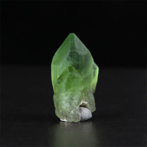 Twin Peridot Crystal Green Specimen