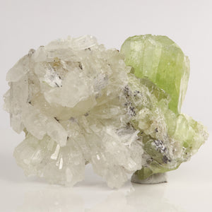 Tanzanian Diopside and Quartz Crystal Specimen