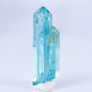 Nigerian Aquamarine Crystal Mineral Specimen twin blue