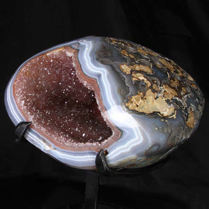 Raw Quartz Geode from Brazil