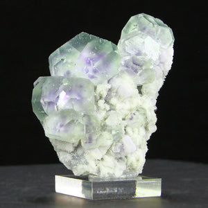 Whimsical Fluorite with Purple Phantoms