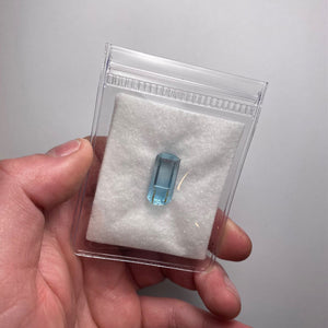 13.56ct Gemmy Light Blue Aqua Crystal