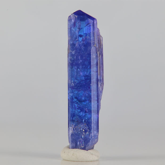 tall mineral specimen tanzanite from tanzania