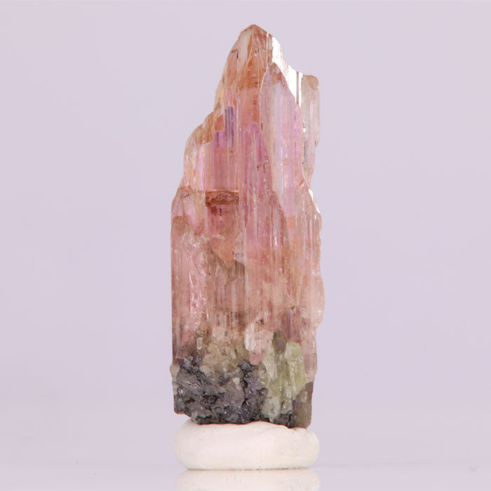 tanzanite specimen peachy pink