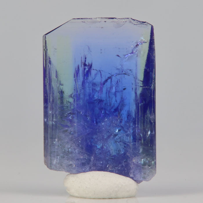 heated tanzanite crystal