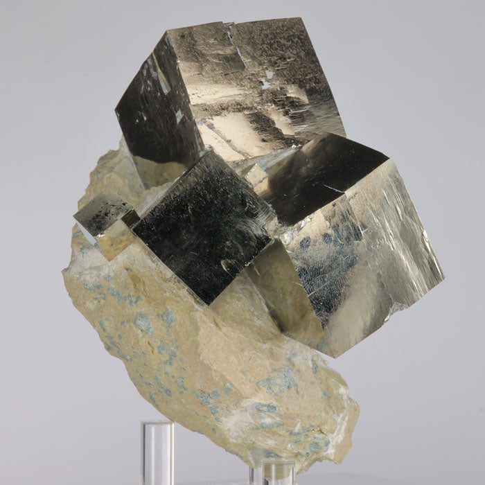 Pyrite Crystal Cluster