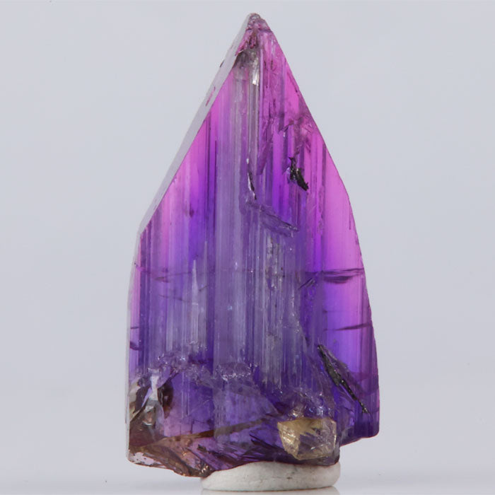 Rare Unheated Pink-Purple Tanzanite Crystal from Merelani Hills Tanzania – 20.36ct
