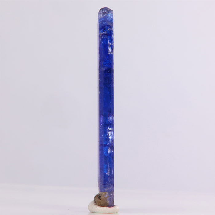 Tall thin Tanzanite Crystal blue