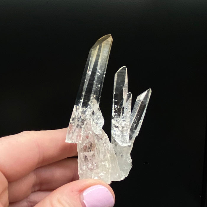 clear quartz crystal from colombia