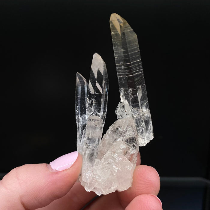 clear quartz crystal from colombia