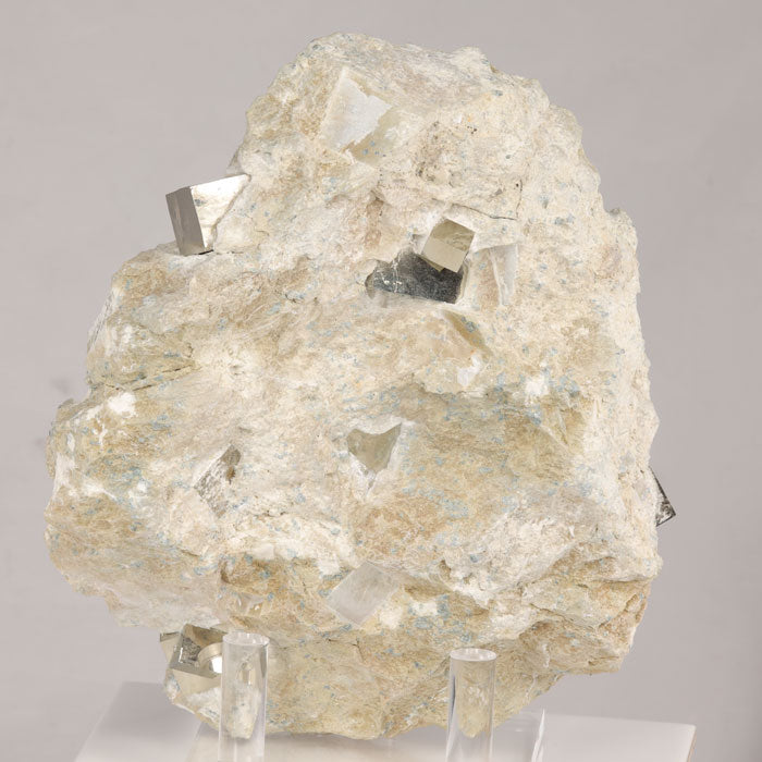 Spanish Matrix Pyrite Mineral Specimen