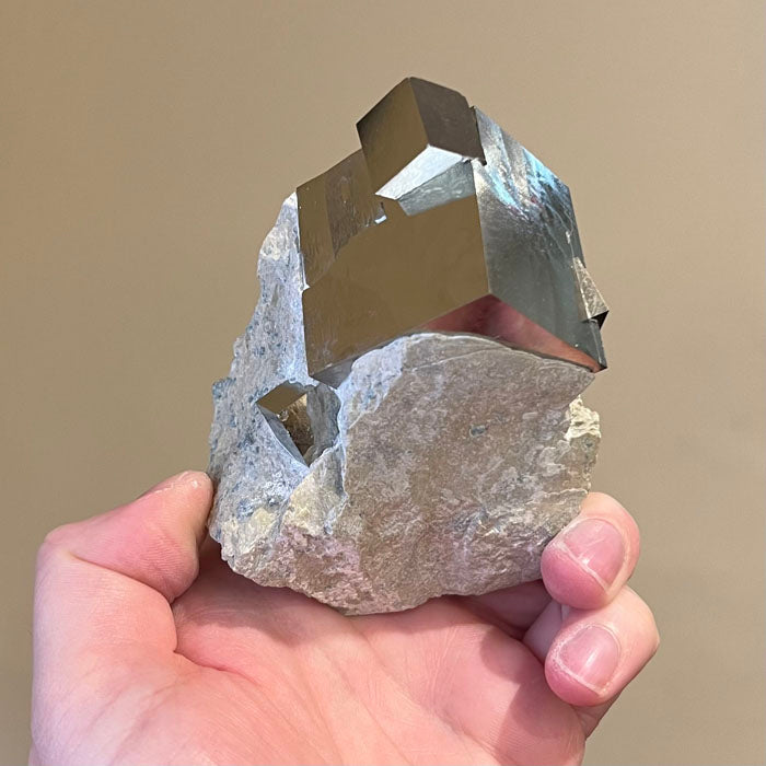 Pyrite Crystal Specimen from Spain