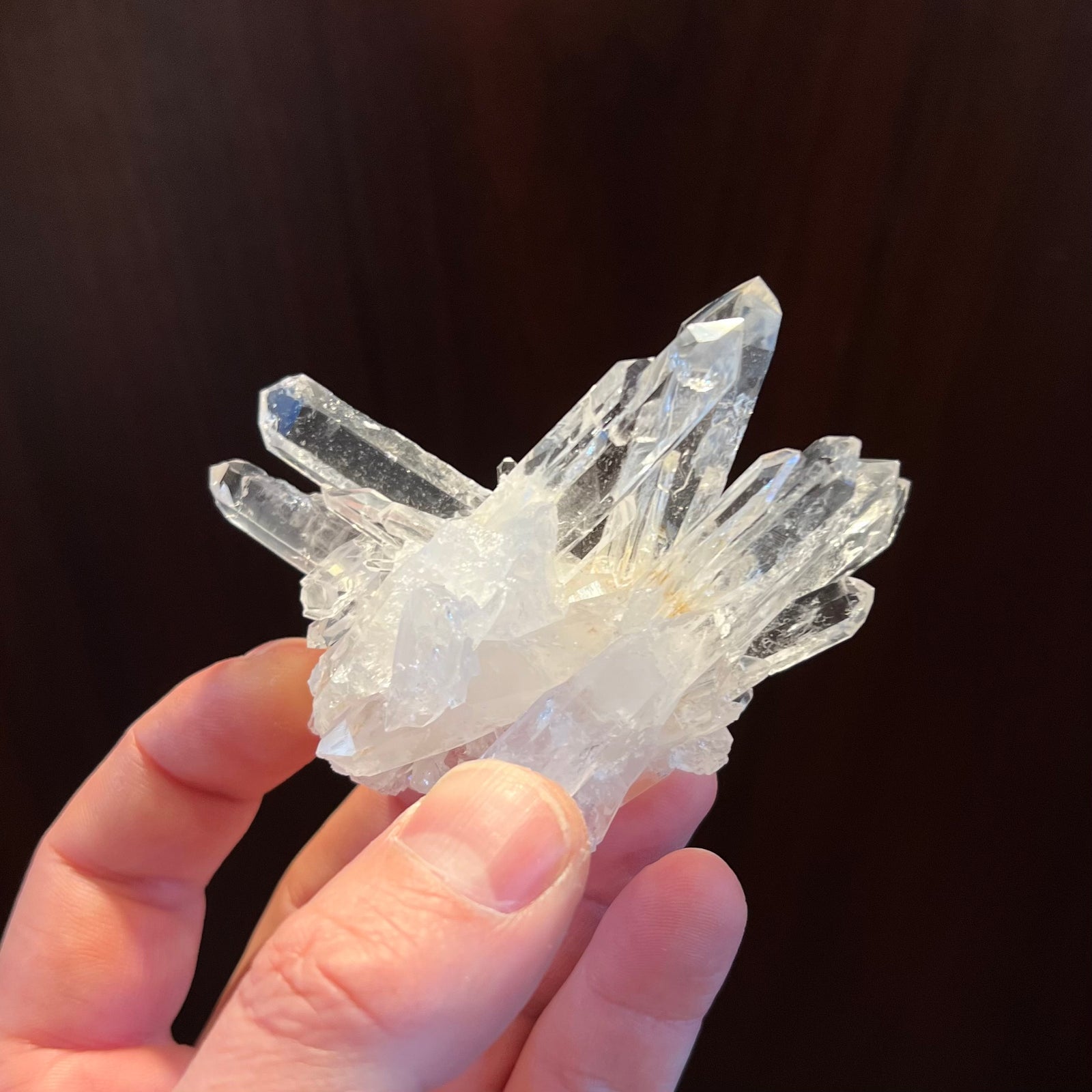quartz crystal cluster
