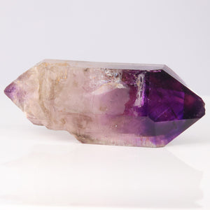 Bicolor Amethyst Crystal double Terminated