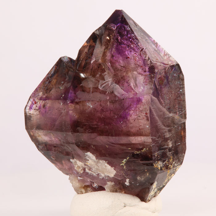 Smoky Amethyst crystal specimen from zimbabwe