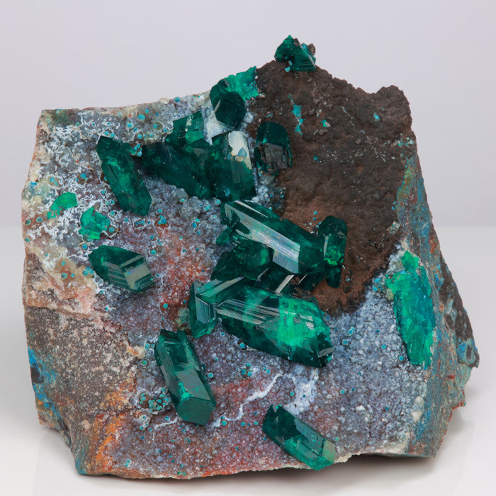 Dioptase Crystal Mineral Specimen from Congo