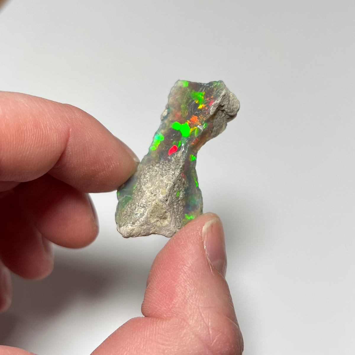 Dark base ethiopian opal rough