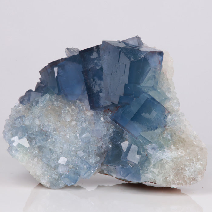 Blue Fluorite Crystal Specimen from China