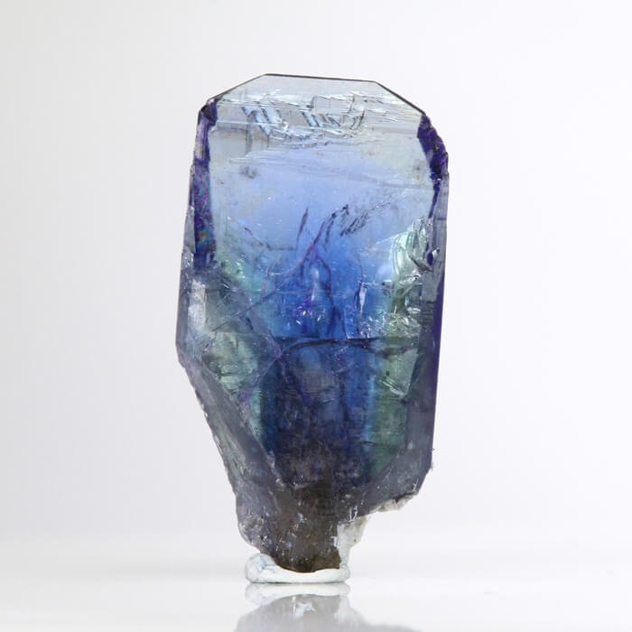 Blue &amp; Yellow Raw Tanzanite Crystal