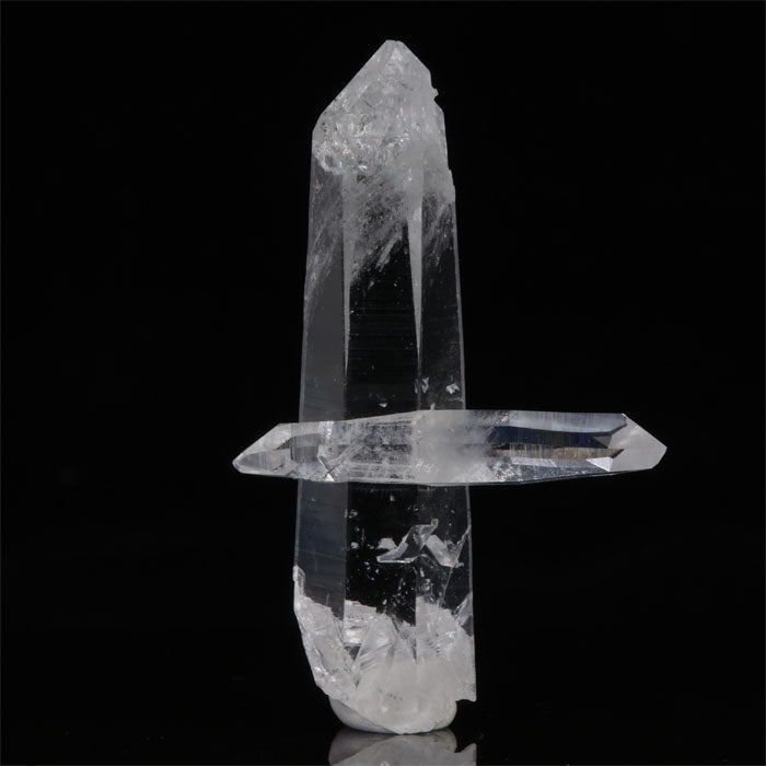Crossed Quartz Crystal Specimen
