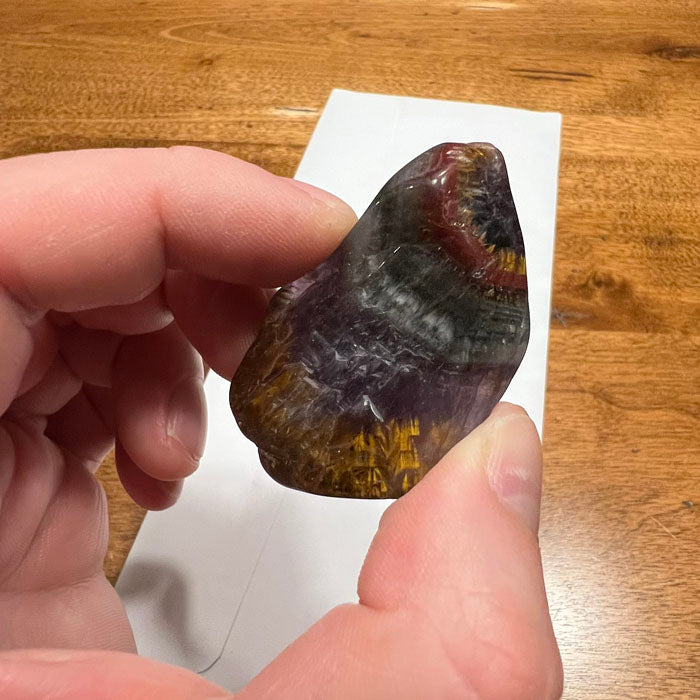 Color Zoned Natural Quartz Crystal Specimen Brazil