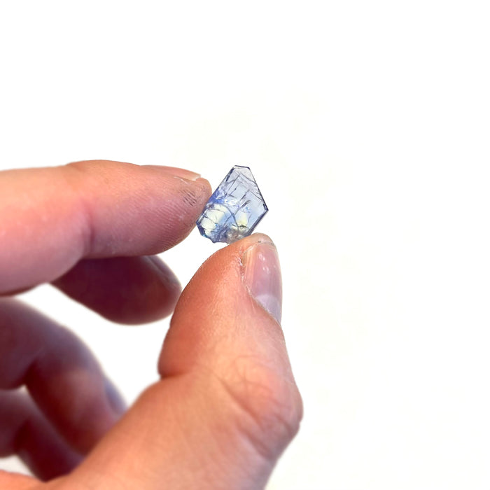 Green Blue Tanzanite Crystal