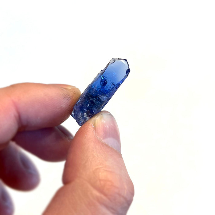 Blue Tanzanite Crystal Mineral Specimen