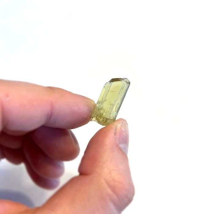 Fancy Yellow Tanzanite Crystal