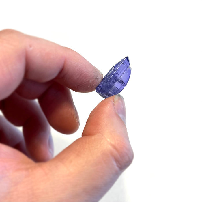 Purple Tanzanite Crystal Specimen