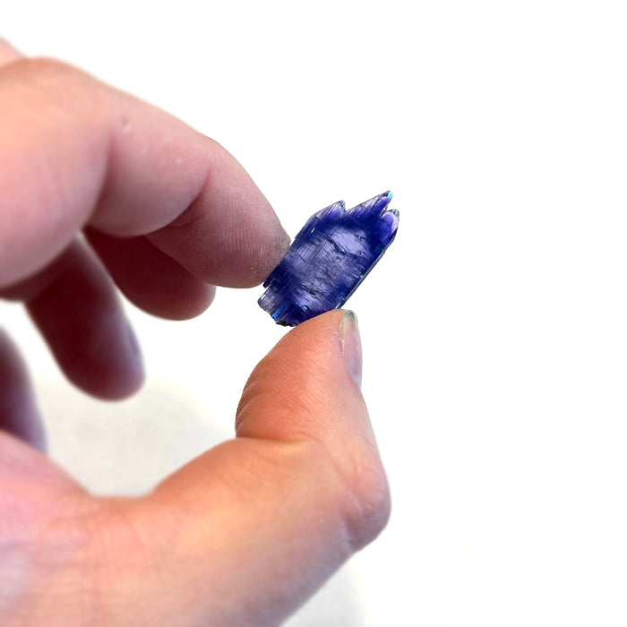 Color Zoned Tanzanite Crystal