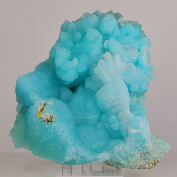 Blue Aragonite from China Mineral Specimen