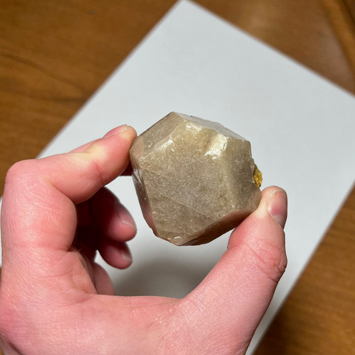 195G Large Grossular Garnet Crystal from Mexico