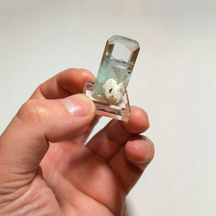 Aquamarine Crystal from Shigar Mine Pakistan 13.63 Grams