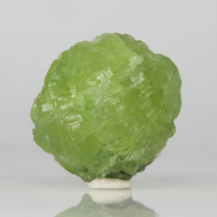 Botryoidal prehnite mineral specimen collector piece Tanzania