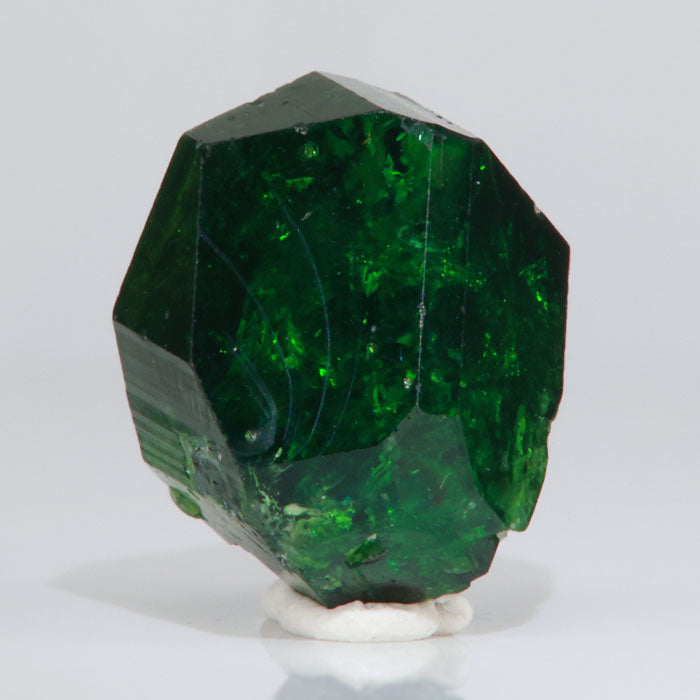 Chrome tourmaline mineral specimen Tanzania bright green crystal