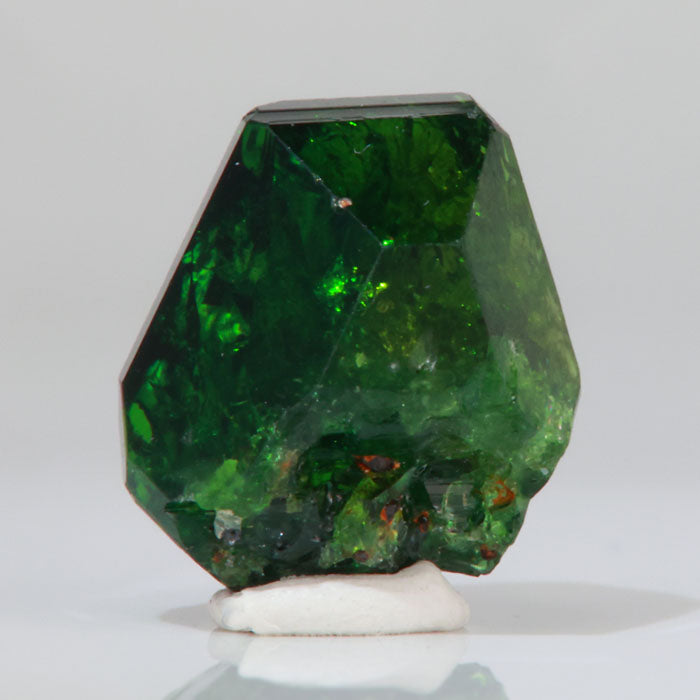 Chrome tourmaline mineral specimen Tanzania bright green crystal