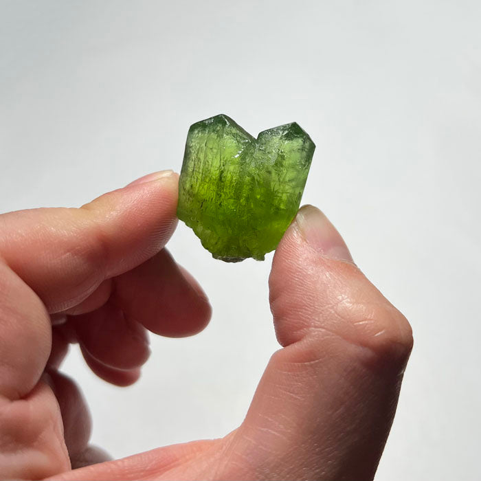 Big Peridot Crystal Specimen
