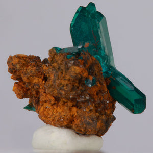 Congo Dioptase green mineral specimen