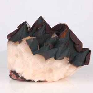 Black calcite crystals china