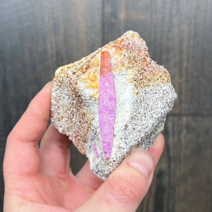 Ruby Crystal in Host Rock Tanzania