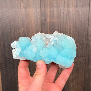 214g Chinese Blue Aragonite Mineral Specimen