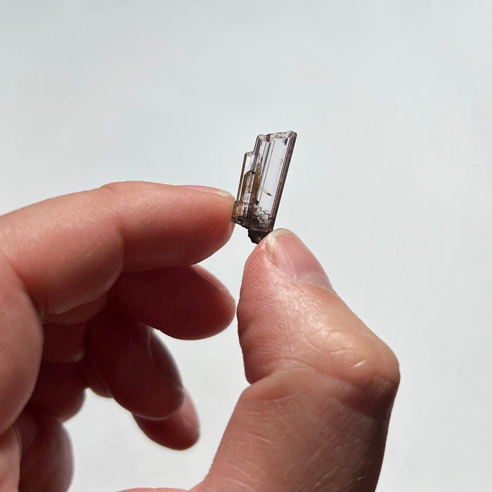 8.37ct Gemmy Slight Pink Tanzanite Crystal