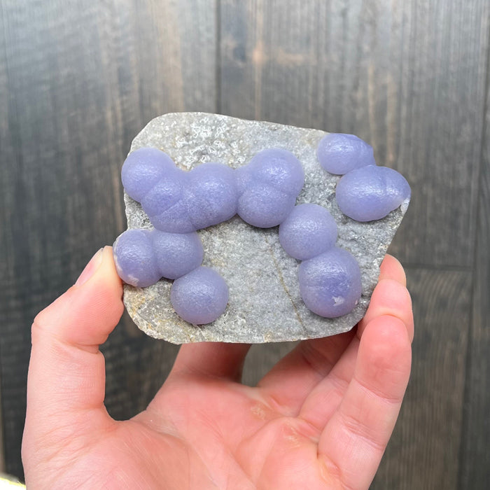 Botryoidal Fluorite Crystals on host rock from henan china 