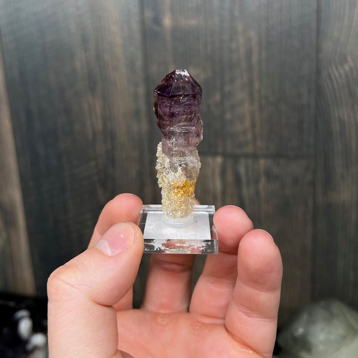 Zimbabwe Amethyst Crystal Scepter