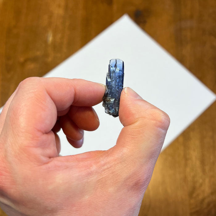 Raw Tanzanite Crystal Specimen