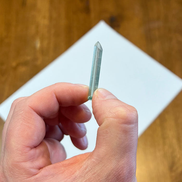 Light Blue Tourmaline Crystal 