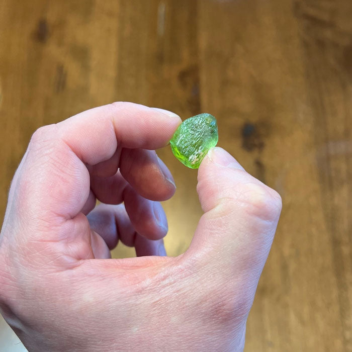 Green Natural Peridot Specimen